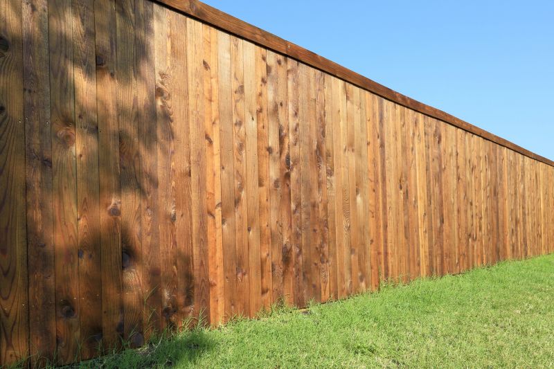 Fence Refinishings in Summer